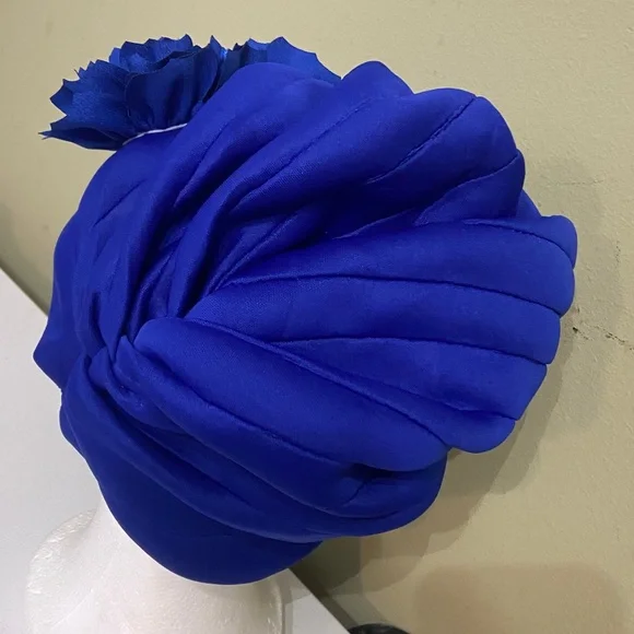 Beautiful Dress Turban Hat by Harriet Rosebud N Y display picture 3